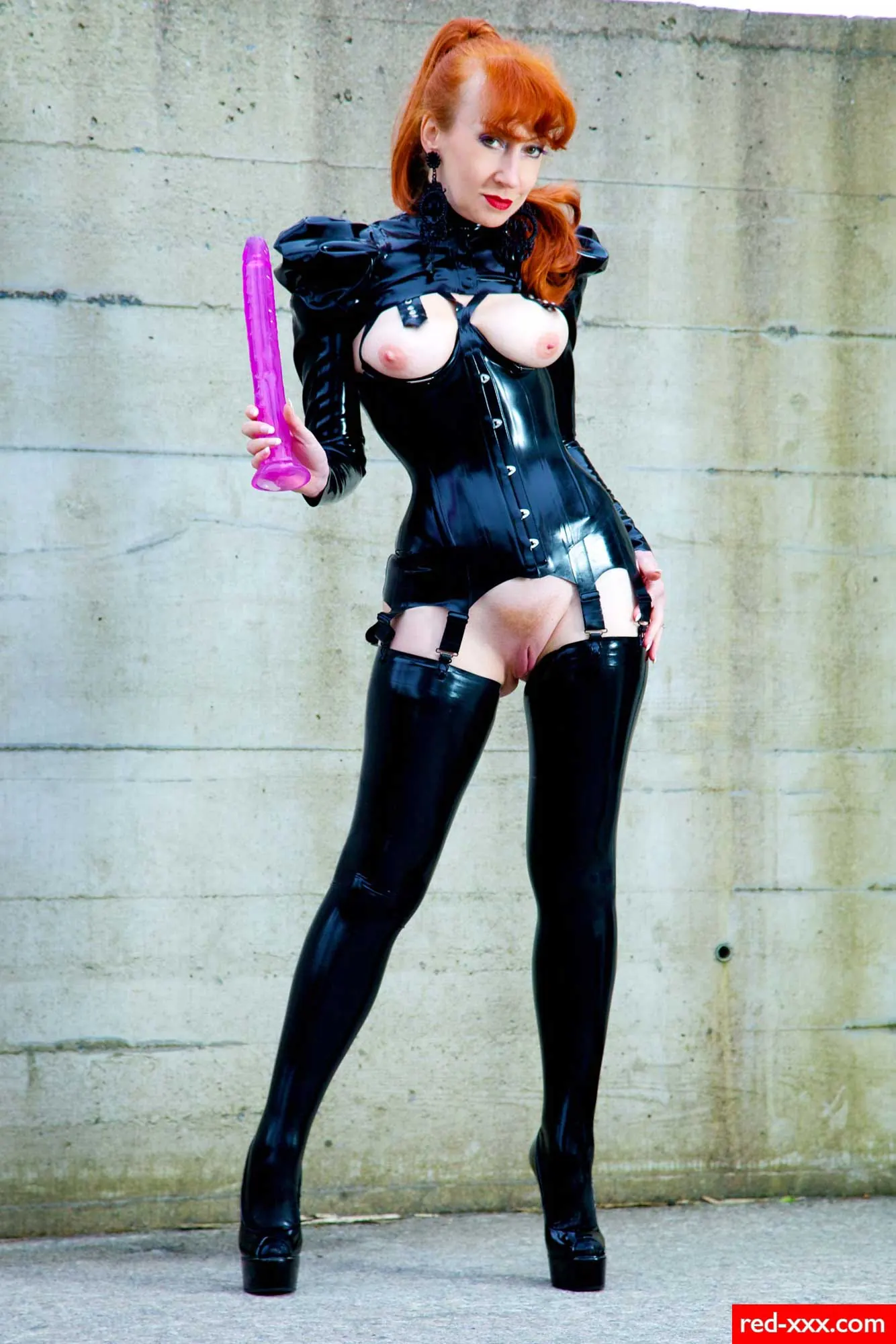 Red XXX 'Black Latex 3' starring Red XXX (Photo 17)